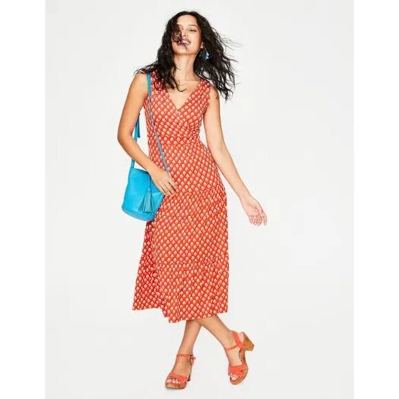 BODEN Nicole Jersey Dress - Picture 1 of 16